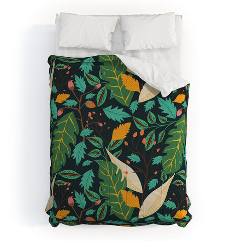 Viviana Gonzalez Botanic Floral 3 Comforter