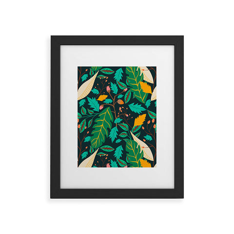 Viviana Gonzalez Botanic Floral 3 Framed Art Print