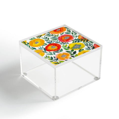 Viviana Gonzalez Botanic Floral 5 Acrylic Box