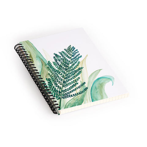 Viviana Gonzalez Botanical vibes 04 Spiral Notebook