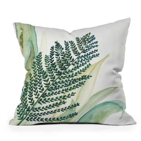 Viviana Gonzalez Botanical vibes 04 Throw Pillow
