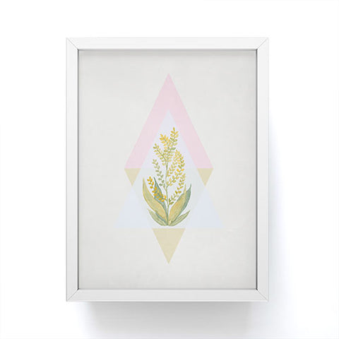 Viviana Gonzalez Botanical vibes 09 Framed Mini Art Print