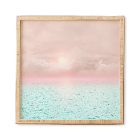 Viviana Gonzalez Calm Sunset 02 Framed Wall Art