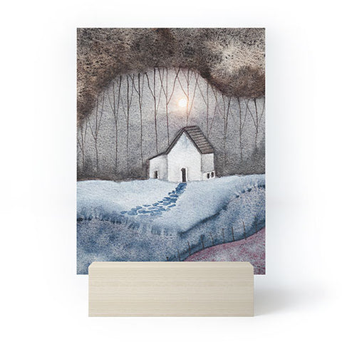 Viviana Gonzalez Cottage In The Woods 3 Mini Art Print