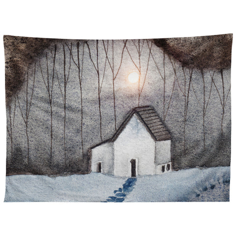 Viviana Gonzalez Cottage In The Woods 3 Tapestry