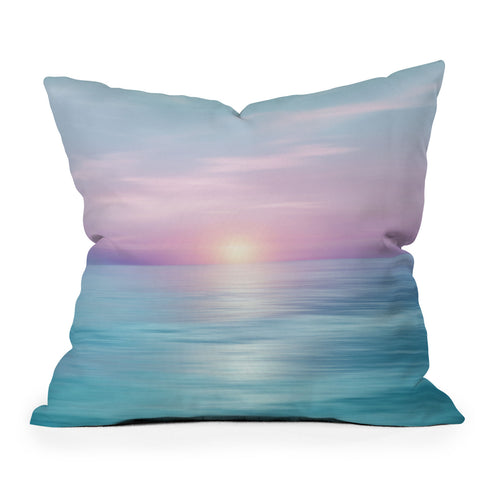 Viviana Gonzalez Dreamy sunset Throw Pillow