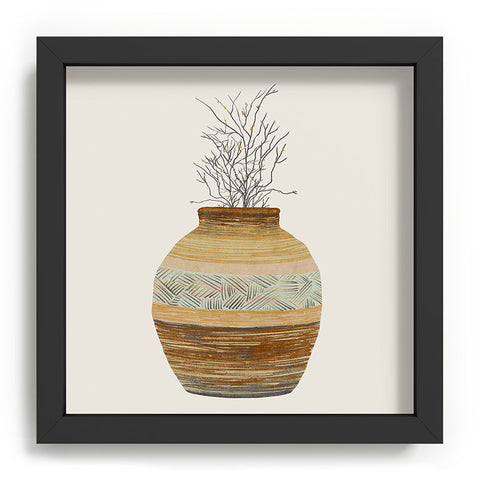 Viviana Gonzalez Earthenware Inspiration Vase Recessed Framing Square