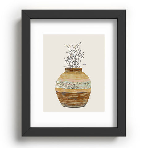 Viviana Gonzalez Earthenware Inspiration Vase Recessed Framing Rectangle