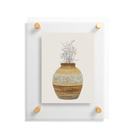 Viviana Gonzalez Earthenware Inspiration Vase Floating Acrylic Print