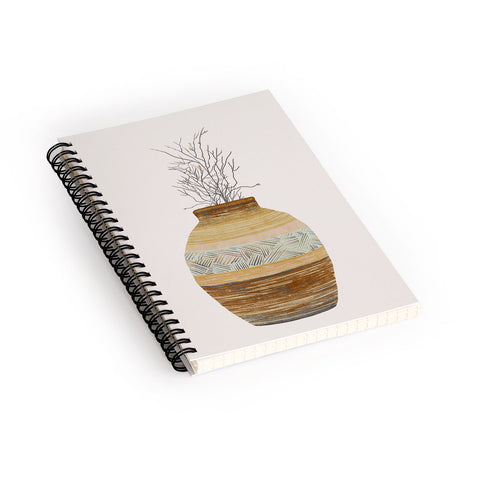 Viviana Gonzalez Earthenware Inspiration Vase Spiral Notebook