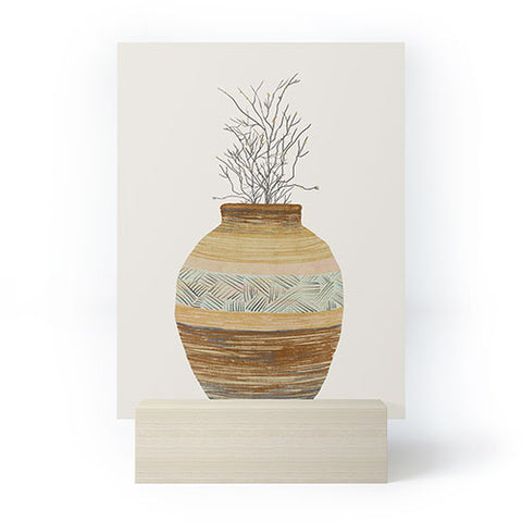 Viviana Gonzalez Earthenware Inspiration Vase Mini Art Print