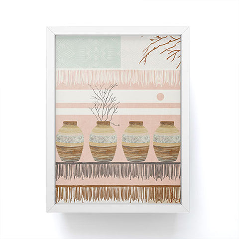 Viviana Gonzalez Earthenware InspirationPattern Framed Mini Art Print