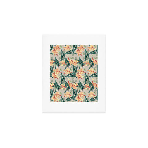 Viviana Gonzalez Florals pattern 01 Art Print
