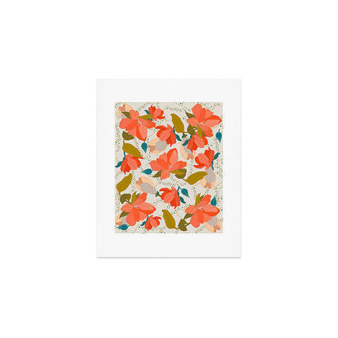 Viviana Gonzalez Florals pattern 02 Art Print