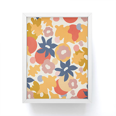 Viviana Gonzalez Flowers In Summer Framed Mini Art Print