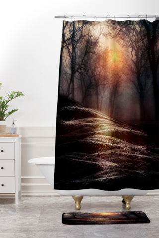 Viviana Gonzalez From Small Beginnings And Big Endings Shower Curtain And Mat
