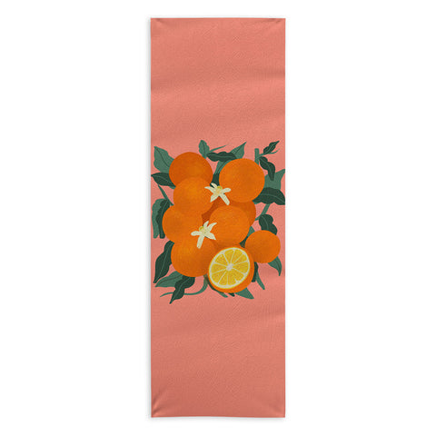 Viviana Gonzalez Fruit Harvest 01 Oranges Yoga Towel