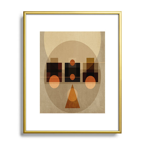 Viviana Gonzalez Geometric Abstract 2 Metal Framed Art Print
