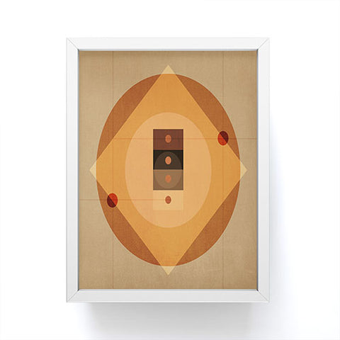 Viviana Gonzalez Geometric Abstract 3 Framed Mini Art Print