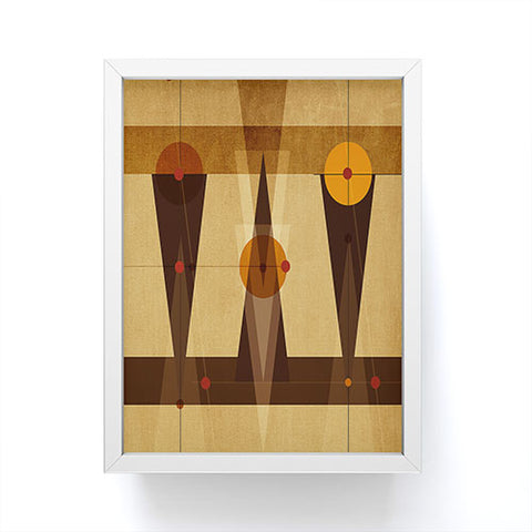 Viviana Gonzalez Geometric Abstract 4 Framed Mini Art Print