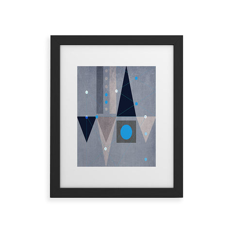 Viviana Gonzalez Geometric Abstract 5 Framed Art Print