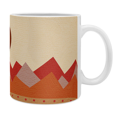 Viviana Gonzalez Geometric Landscape II Coffee Mug