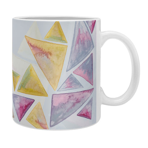 Viviana Gonzalez Geometric watercolor play 01 Coffee Mug