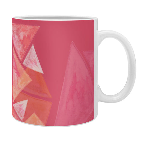 Viviana Gonzalez Geometric watercolor play 02 Coffee Mug
