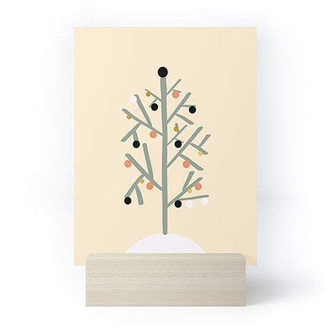 Viviana Gonzalez Light and cozy holiday Mini Art Print