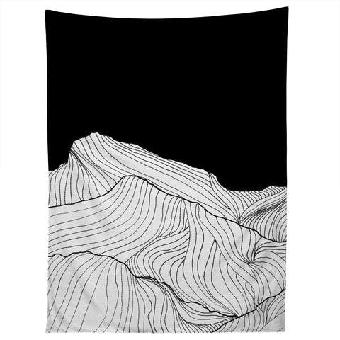 Viviana Gonzalez Lines in the mountains II Tapestry