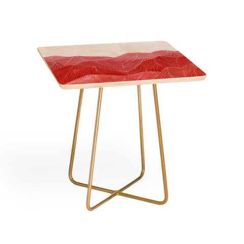 Viviana Gonzalez Lines in the mountains IX Side Table
