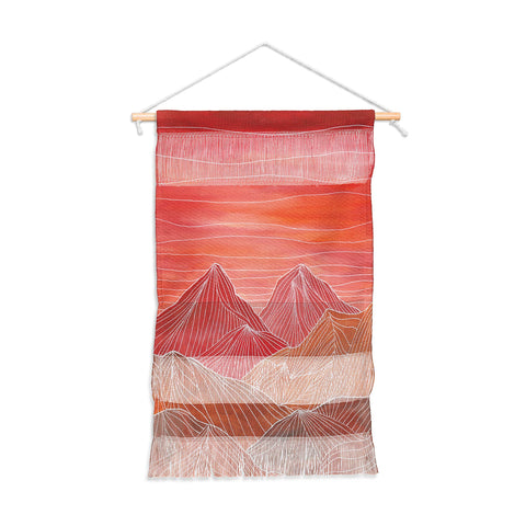 Viviana Gonzalez Lines in the mountains V Wall Hanging Portrait