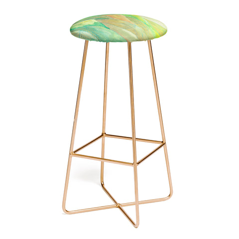 Viviana Gonzalez Lines in the mountains VII Bar Stool