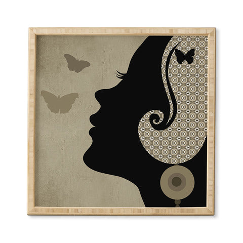 Viviana Gonzalez Madame Butterfly II Framed Wall Art