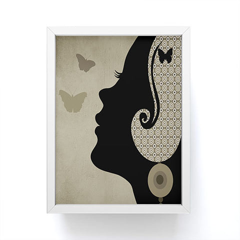 Viviana Gonzalez Madame Butterfly II Framed Mini Art Print