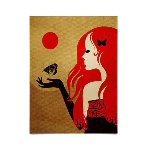 Viviana Gonzalez Madame Butterfly Poster