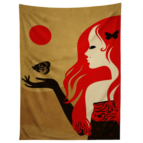 Viviana Gonzalez Madame Butterfly Tapestry