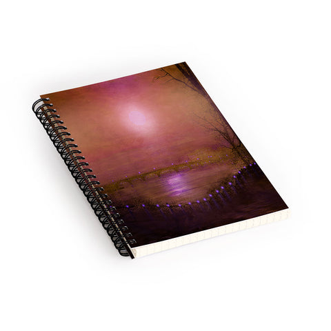 Viviana Gonzalez Magical Sunset Spiral Notebook