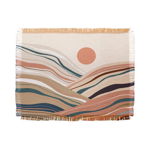 Viviana Gonzalez Mineral inspired landscapes 1 Throw Blanket