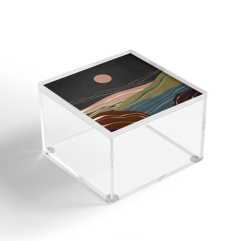 Viviana Gonzalez Mineral inspired landscapes 2 Acrylic Box