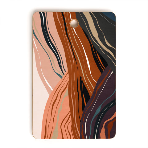 Viviana Gonzalez Mineral inspired landscapes 3 Cutting Board Rectangle