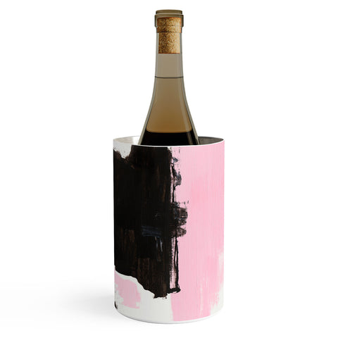 Viviana Gonzalez Minimal black and pink III Wine Chiller