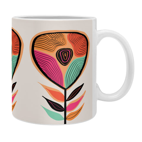Viviana Gonzalez Minimal flower 02 Coffee Mug