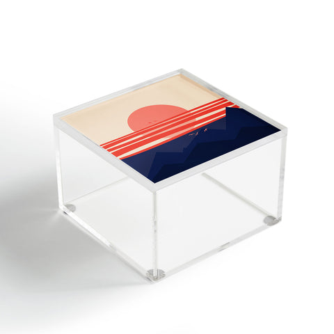 Viviana Gonzalez Minimal Sunset 4 Acrylic Box