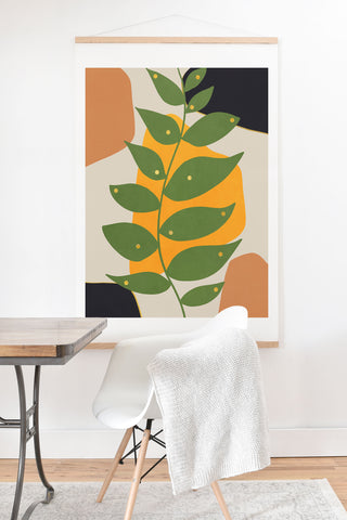 Viviana Gonzalez Modern botanical composition 1 Art Print And Hanger