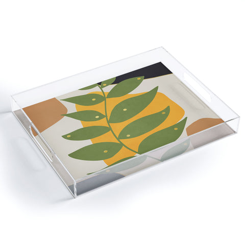 Viviana Gonzalez Modern botanical composition 1 Acrylic Tray