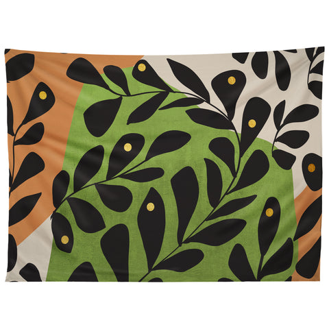 Viviana Gonzalez Modern botanical composition 2 Tapestry