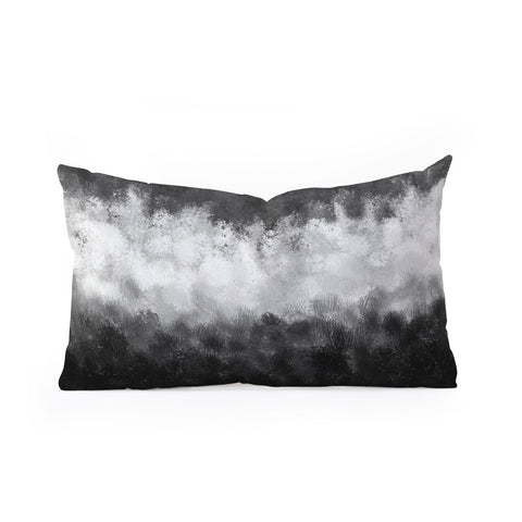 Viviana Gonzalez Monochrome vibes 04 Oblong Throw Pillow