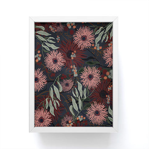 Viviana Gonzalez Moody Blooms 01 Framed Mini Art Print