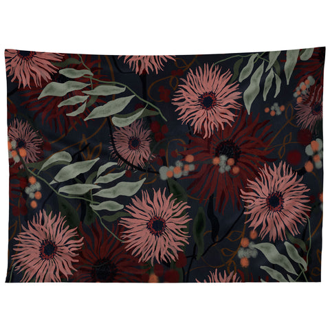 Viviana Gonzalez Moody Blooms 01 Tapestry